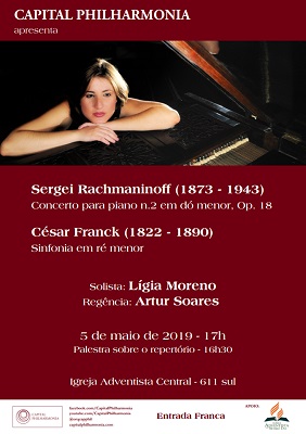 Rachmaninov: Concerto 2 Com L�gia Moreno e Franck: Sinfonia