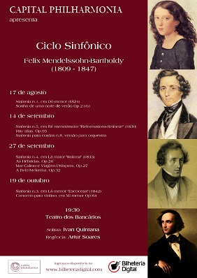 Mendelssohn: Ciclo Sinf�nico - 2017
